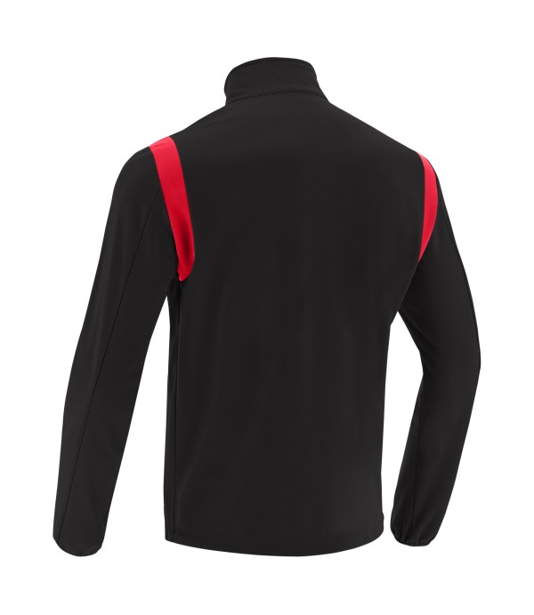 FUJIN FULL ZIP TOP BLK/RED