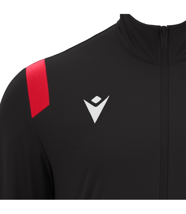 FUJIN FULL ZIP TOP BLK/RED