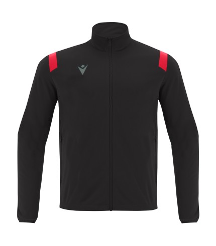 FUJIN FULL ZIP TOP BLK/RED