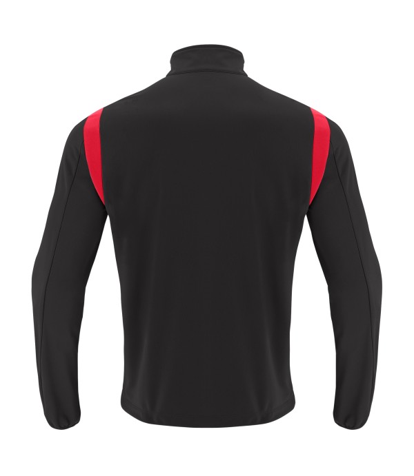 FUJIN FULL ZIP TOP BLK/RED