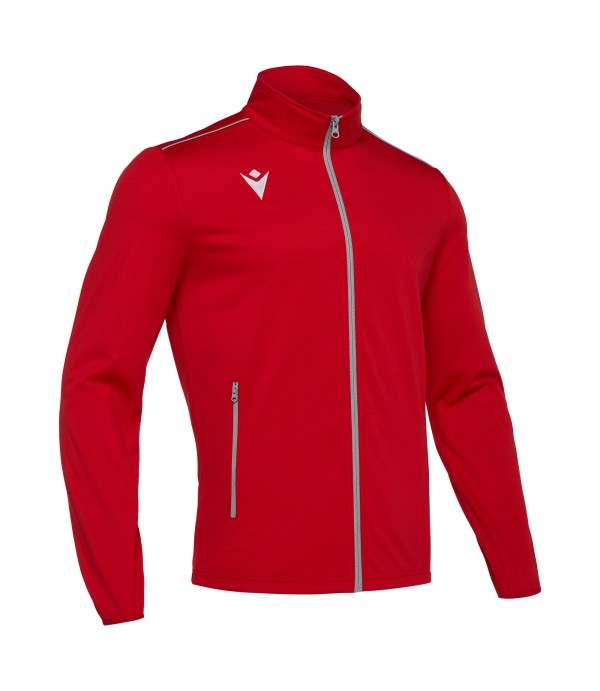 NEMESIS FULL ZIP TOP RED