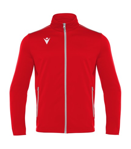 NEMESIS FULL ZIP TOP RED