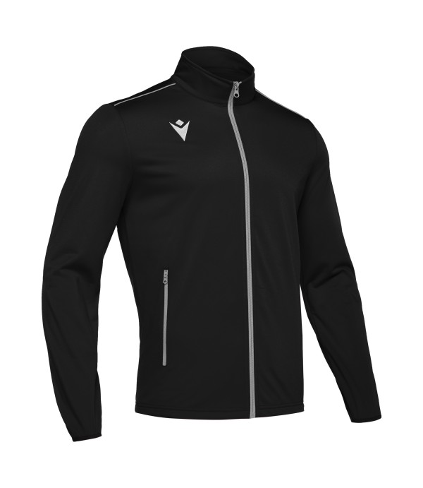 NEMESIS FULL ZIP TOP BLK