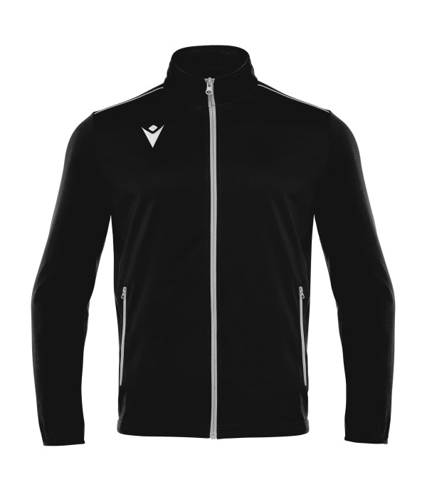 NEMESIS FULL ZIP TOP BLK