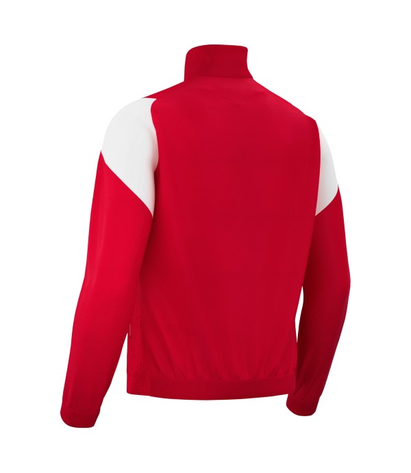 PROMETHEUS FULL ZIP TOP RED/WHT