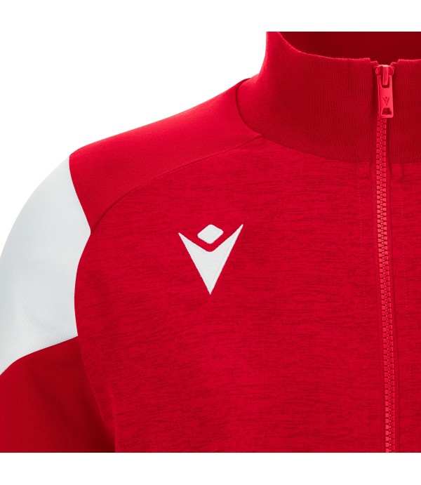 PROMETHEUS FULL ZIP TOP RED/WHT