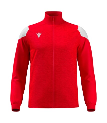 PROMETHEUS FULL ZIP TOP RED/WHT