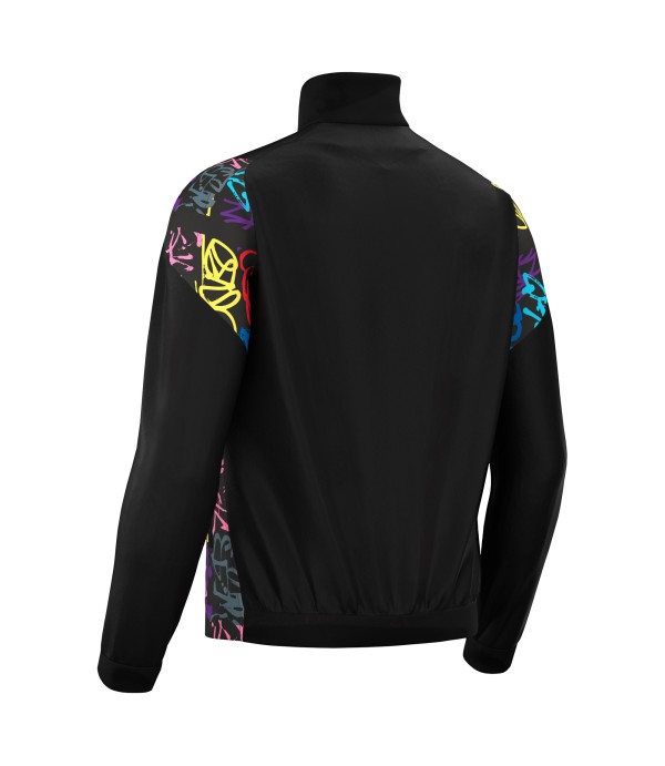 PROMETHEUS FULL ZIP TOP BLK/GRF