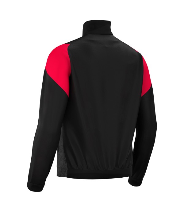 PROMETHEUS FULL ZIP TOP BLK/RED