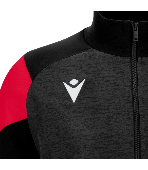 PROMETHEUS FULL ZIP TOP BLK/RED