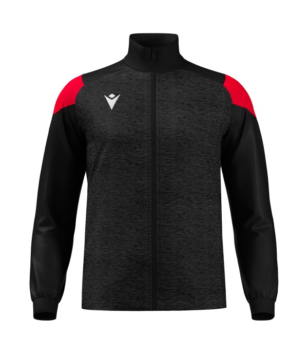 PROMETHEUS FULL ZIP TOP BLK/RED