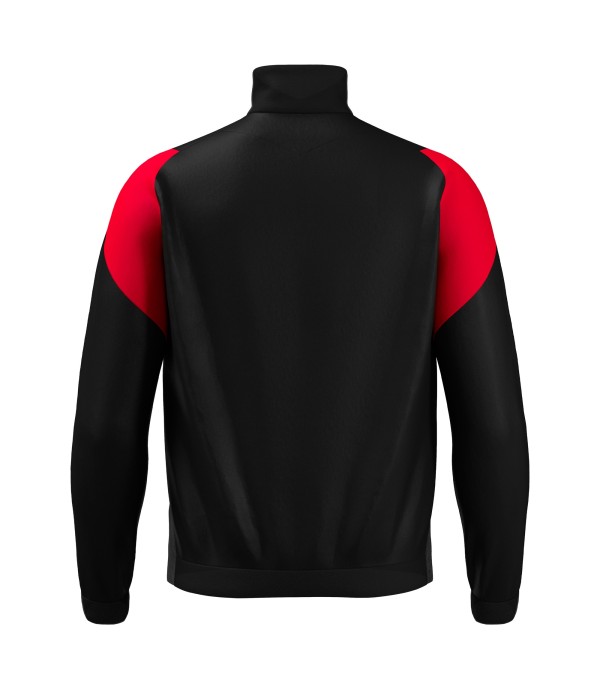 PROMETHEUS FULL ZIP TOP BLK/RED