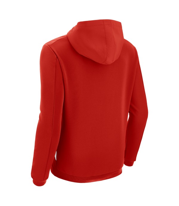 TIAMAT FULL ZIP MICRO HOODY TOP RED/WHT