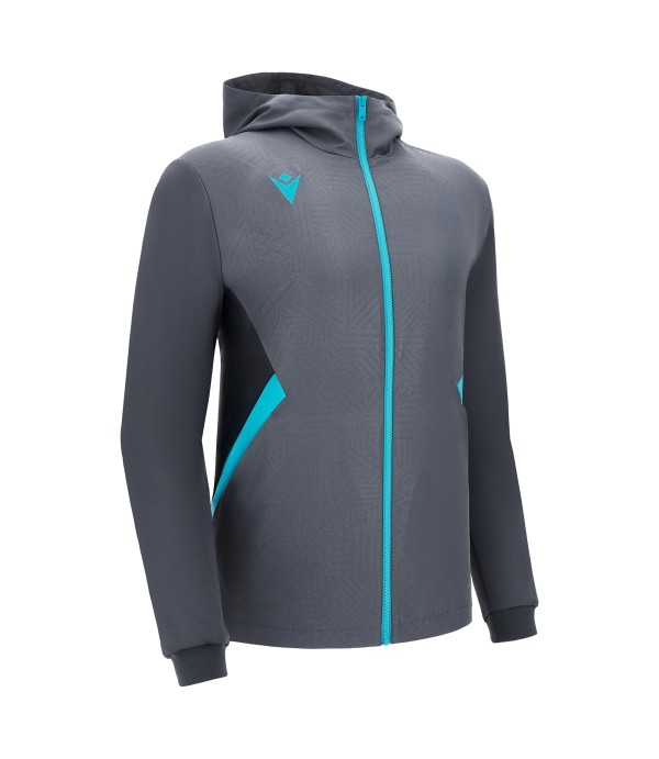 TIAMAT FULL ZIP MICRO HOODY TOP ANT/NSKY