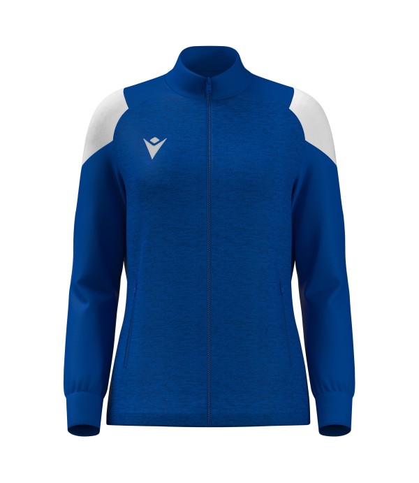 VALKYRIA WMN FULL ZIP TOP ROY/WHT