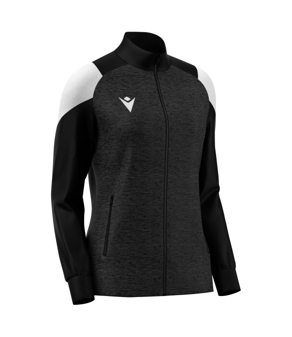 VALKYRIA WMN FULL ZIP TOP BLK/WHT