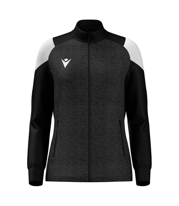 VALKYRIA WMN FULL ZIP TOP BLK/WHT