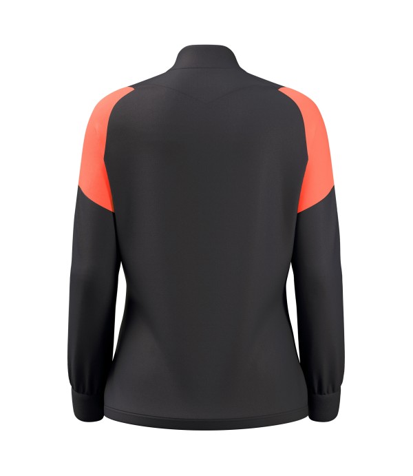 VALKYRIA WMN FULL ZIP TOP ANT/NCORAL