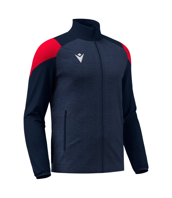 VANIR FULL ZIP TOP NAV/RED