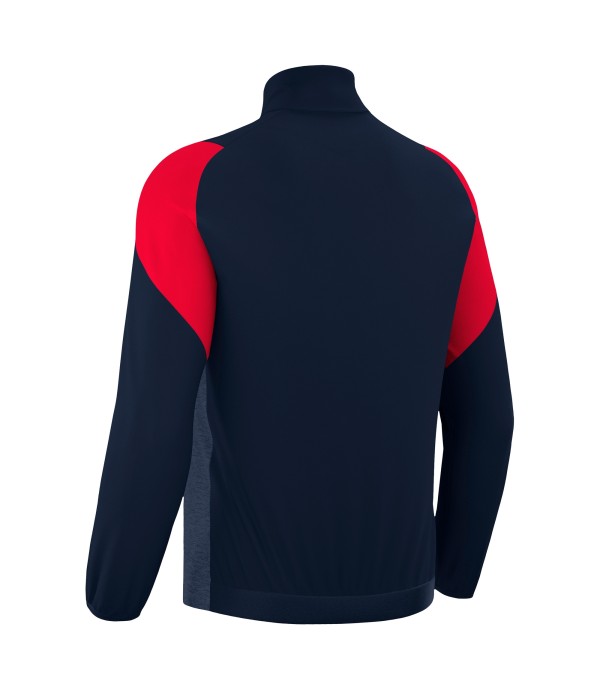 VANIR FULL ZIP TOP NAV/RED