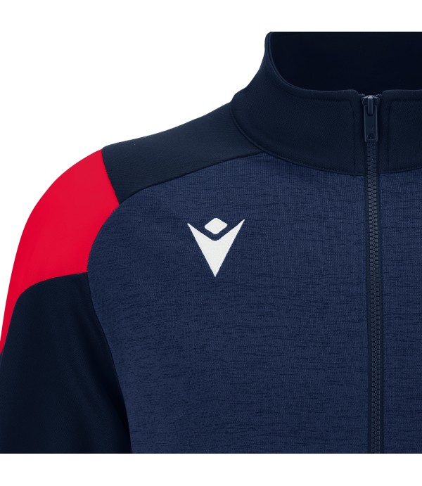 VANIR FULL ZIP TOP NAV/RED