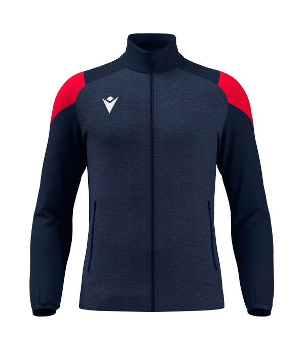 VANIR FULL ZIP TOP NAV/RED