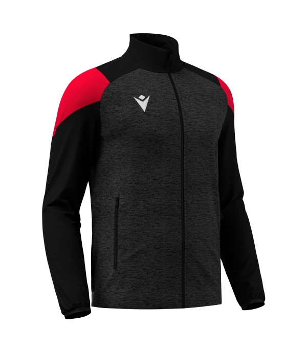 VANIR FULL ZIP TOP BLK/RED