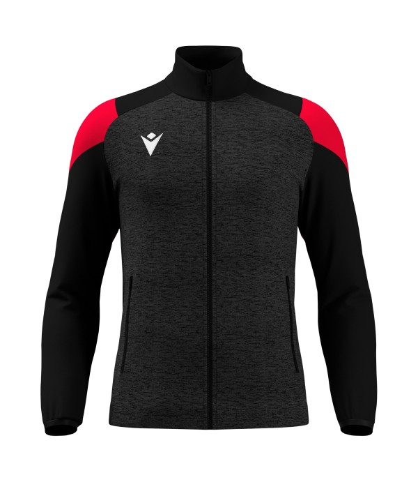 VANIR FULL ZIP TOP BLK/RED