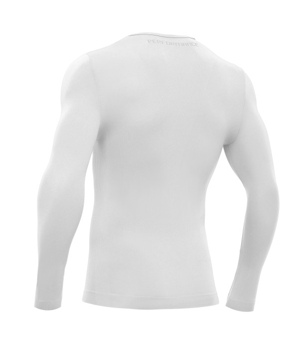 PERFORMANCE TECH UNDERWEAR TOP LS WHT