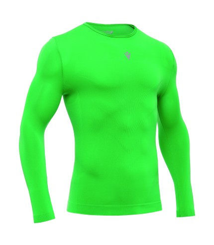 PERFORMANCE TECH UNDERWEAR TOP LS GRN