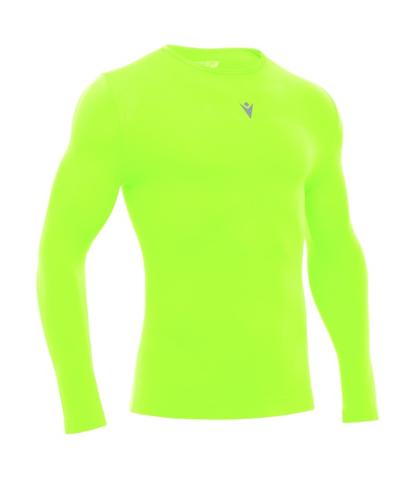 PERFORMANCE TECH UNDERWEAR TOP LS YEL FLUO