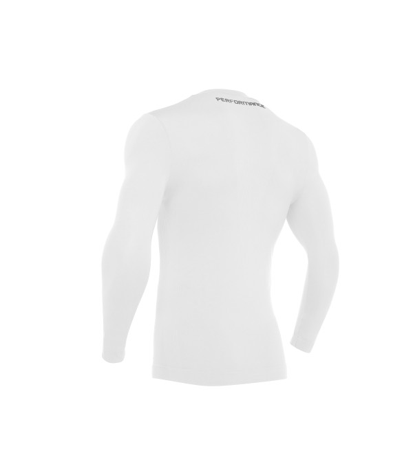 PERFORMANCE TECH UNDERWEAR TURTLENECK TOP LS WHT