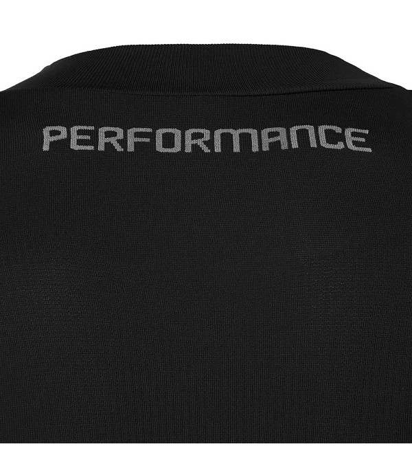 PERFORMANCE TECH UNDERWEAR TURTLENECK TOP LS BLK