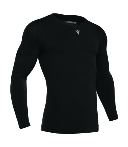 PERFORMANCE ++ COMPRESSION TECH UNDERWEAR TOP LS BLK