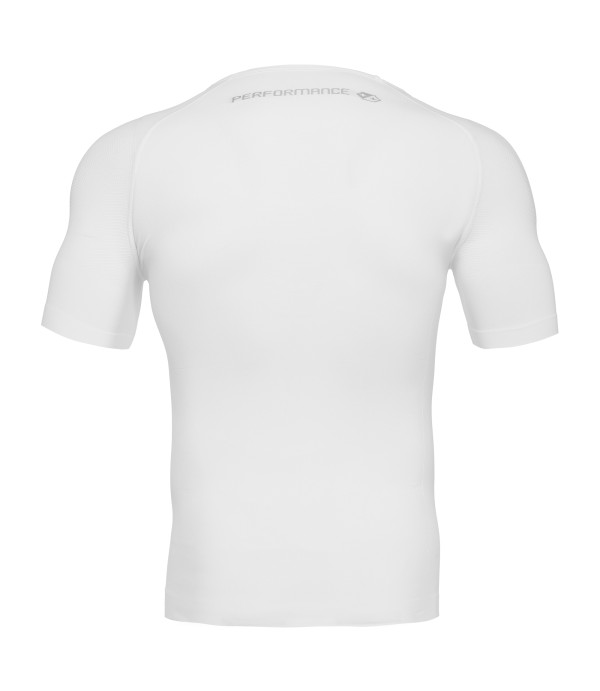 PERFORMANCE ++ COMPRESSION TECH UNDERWEAR TOP SS WHT