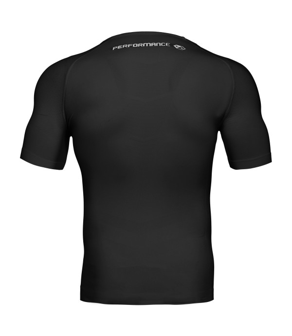 PERFORMANCE ++ COMPRESSION TECH UNDERWEAR TOP SS BLK