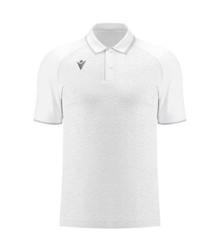 AULOS POLO WHT/SLV