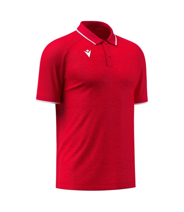 AULOS POLO RED/WHT