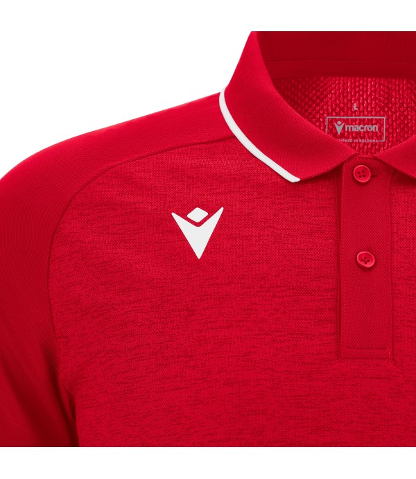 AULOS POLO RED/WHT