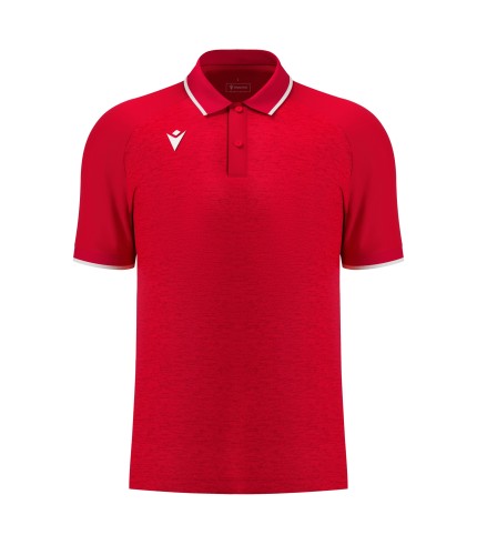 AULOS POLO RED/WHT