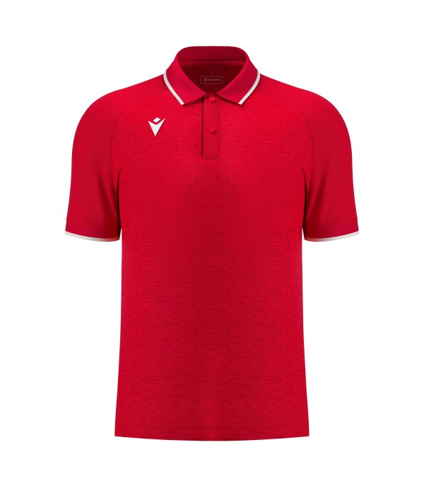 AULOS POLO RED/WHT