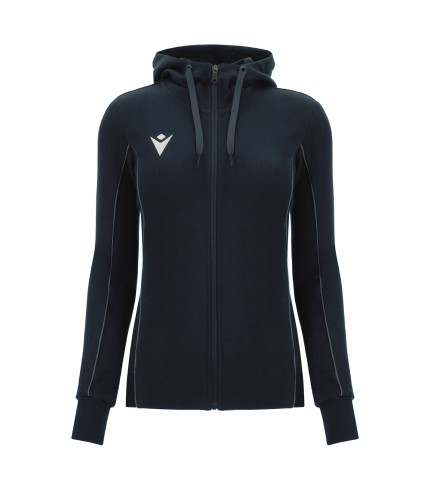 BASS ECO FULL ZIP HOODY WOMAN NAV/LNAV