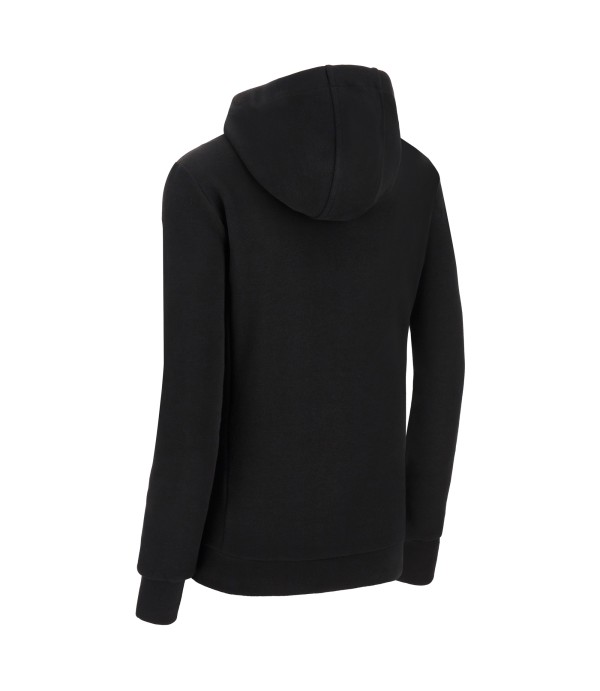 BASS ECO FULL ZIP HOODY WOMAN BLK/ANT