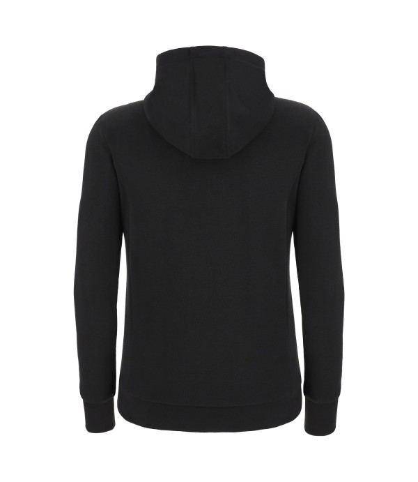 BASS ECO FULL ZIP HOODY WOMAN BLK/ANT