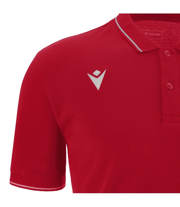 COMEDY ECO POLO RED SS