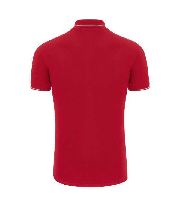 COMEDY ECO POLO RED SS