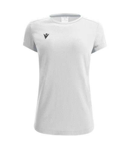 LUTE WOMAN T-SHIRT WHT/SLV