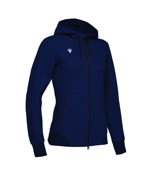 LYRE FULL ZIP HOODY WOMAN NAV