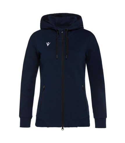 LYRE FULL ZIP HOODY WOMAN NAV