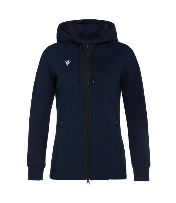 LYRE FULL ZIP HOODY WOMAN NAV